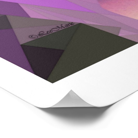 Lady's Got Crow Het creatieve ontwerp van LeeMarie Poster (Hoek)