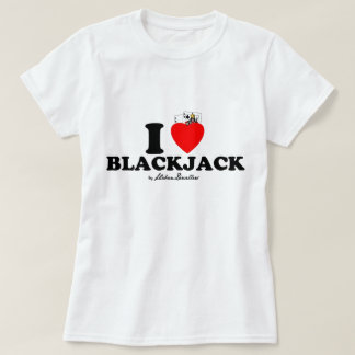 Ladys I Love Blackjack top top