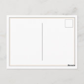 LADY'S MAID CAT Briefkaart (Achterkant)