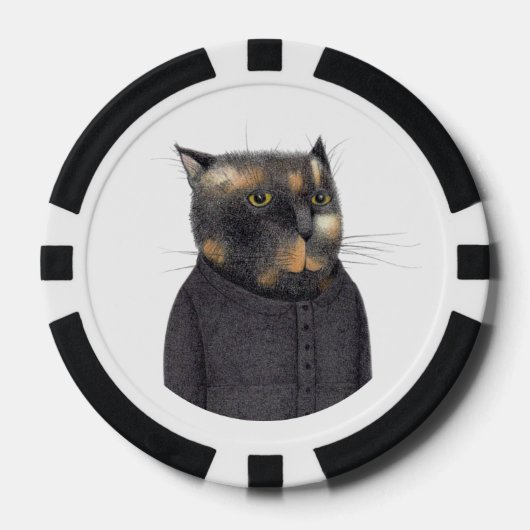 Lady'S MAID CAT Poker Chips (Voorkant)