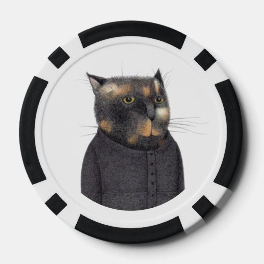Lady'S MAID CAT Poker Chips (Achterkant)