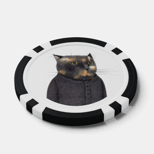 Lady'S MAID CAT Poker Chips (Enkel)