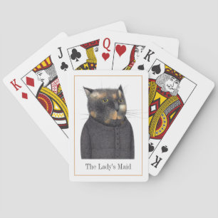 LADY'S MAID CAT Speelkaarten + Tekst