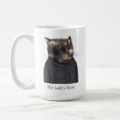 LADY'S MAID CAT Tall White Mok + Tekst (Links)