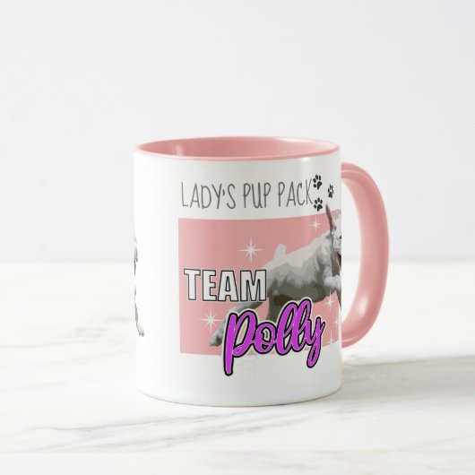 Lady's Pup Pack - Team Polly Mok (Voorkant rechts)