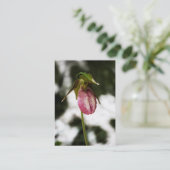 Lady's Slipper #8299 Mini Print Visitekaartje (Staand voorkant)