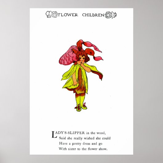 Lady's-Slipper Poster (Voorkant)