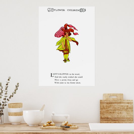 Lady's-Slipper Poster (Keuken)