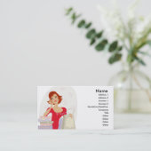 LadyShopper-Visitekaartje Visitekaartje (Staand voorkant)