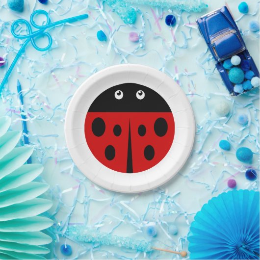 ladyvogel papieren bordje (Feest)