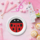 ladyvogel papieren bordje (Feest)