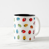 LadyvogelMok Tweekleurige Koffiemok (Voorkant rechts)