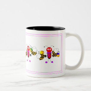 Ladyvogels Ladybugs en bijen Kute Mok Design