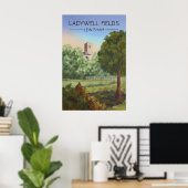 Ladywell Fields Londen Reisposter Poster (Thuiskantoor)