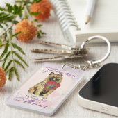 Laekenois Heart Mama Sleutelhanger (Voorkant Rechts)