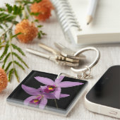 Laelia Anceps Sleutelhanger (Voorkant Rechts)