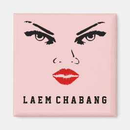 Laem Chabang, Thailand Woman Magneet