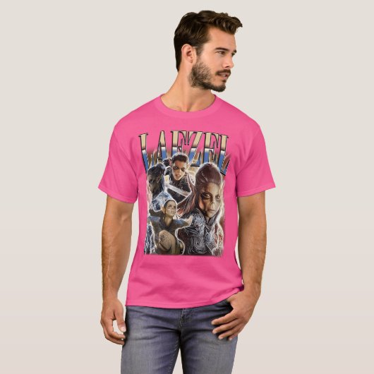 Lae'Zel Retro Bootleg Retro Bootleg T-shirt (Voorkant volledig)