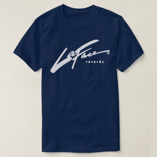 Laface neemt  vinylplaat op t-shirt (Design voorkant)