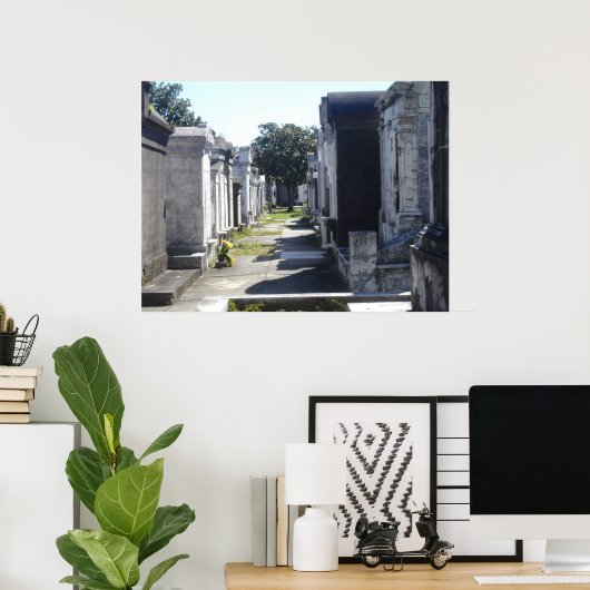 Lafayette Cemetery Poster (Thuiskantoor)