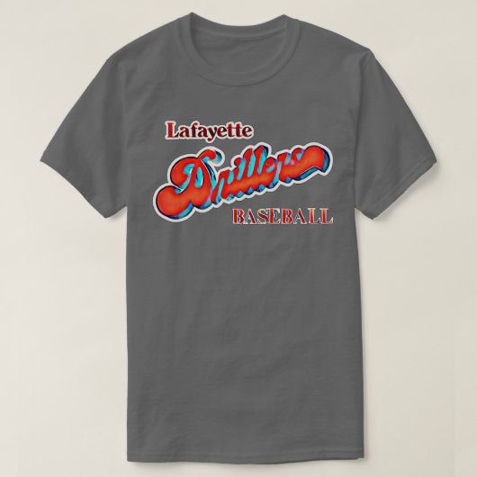 Lafayette Drillers Baseball TS shirt (Design voorkant)