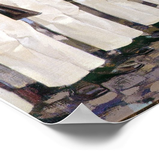 Lafayette en de Nationale Garde van Ken Riley Poster (Hoek)