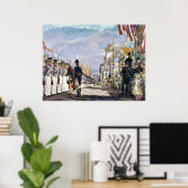 Lafayette en de Nationale Garde van Ken Riley Poster (Thuiskantoor)