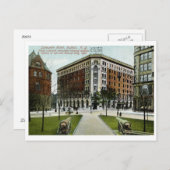 Lafayette Hotel, Buffalo, NY 1909  Briefkaart (Voorkant / Achterkant)