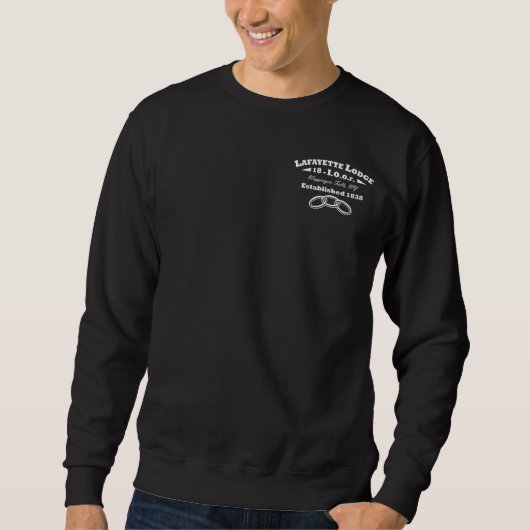 Lafayette Lodge 18 Sweatshirt (Voorkant)