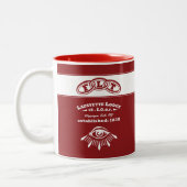 Lafayette Lodge Member Mug Tweekleurige Koffiemok (Links)