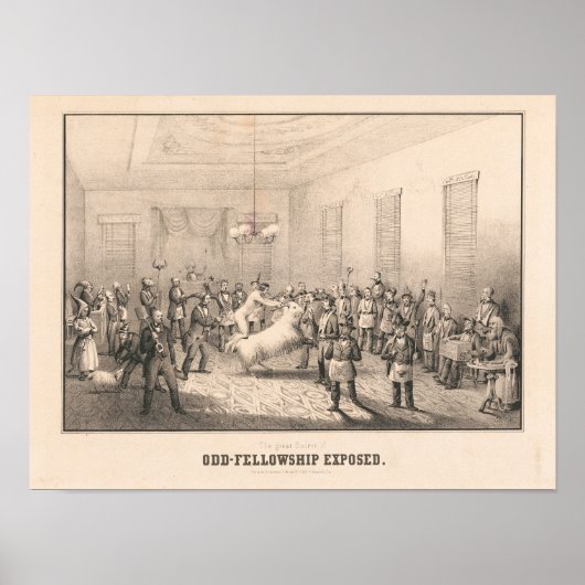 Lafayette Lodge - Odd Fellows Exposed Poster (Voorkant)