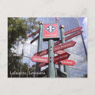Lafayette, Louisiana Briefkaart