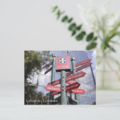 Lafayette, Louisiana Briefkaart (Staand voorkant)