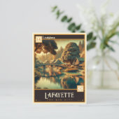 Lafayette, Louisiana | Briefkaart (Staand voorkant)