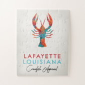 Lafayette Louisiana Crawfish Bright Legpuzzel (Verticaal)
