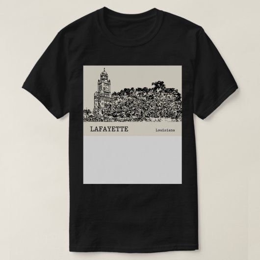 Lafayette Louisina T-shirt (Design voorkant)