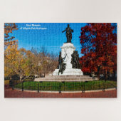 Lafayette Park Washington DC. Jigzaag Puzzle Legpuzzel (Horizontaal)