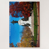 Lafayette Park Washington DC. Kerstgroeten Legpuzzel (Verticaal)