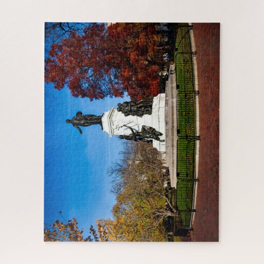 Lafayette Park Washington DC. Legpuzzel (Verticaal)