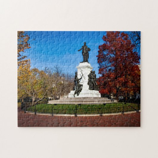 Lafayette Park Washington DC. Legpuzzel (Horizontaal)