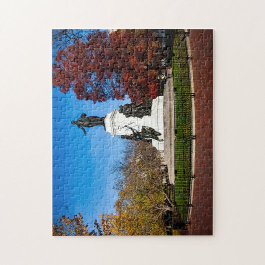 Lafayette Park Washington DC. Legpuzzel (Verticaal)