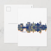 Lafayette Skyline Feestdagenkaart (Voorkant / Achterkant)