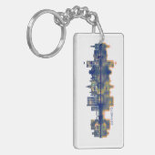 Lafayette Skyline Sleutelhanger (Voorkant Links)