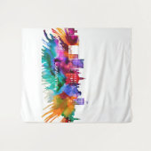 Lafayette Skyline Wandkleed (Voorkant (horizontaal))