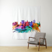 Lafayette Skyline Wandkleed (In situ)