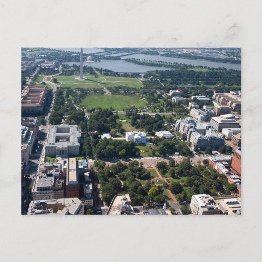 Lafayette Square Aerial Photography Briefkaart (Voorkant)