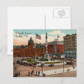 Lafayette Square  Buffalo Briefkaart (Voorkant / Achterkant)