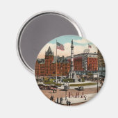 Lafayette Square  Buffalo Magnet (Voorkant / Achterkant)