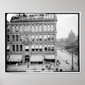 Lafayette Square, Buffalo, N.Y. c1904 Poster (Voorkant)