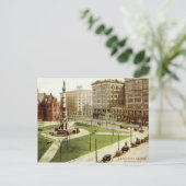 Lafayette Square Buffalo NY 1915  Briefkaart (Staand voorkant)